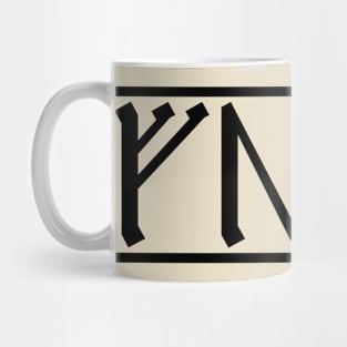 Rude Runes - Anglo-Saxon curse (2) Mug